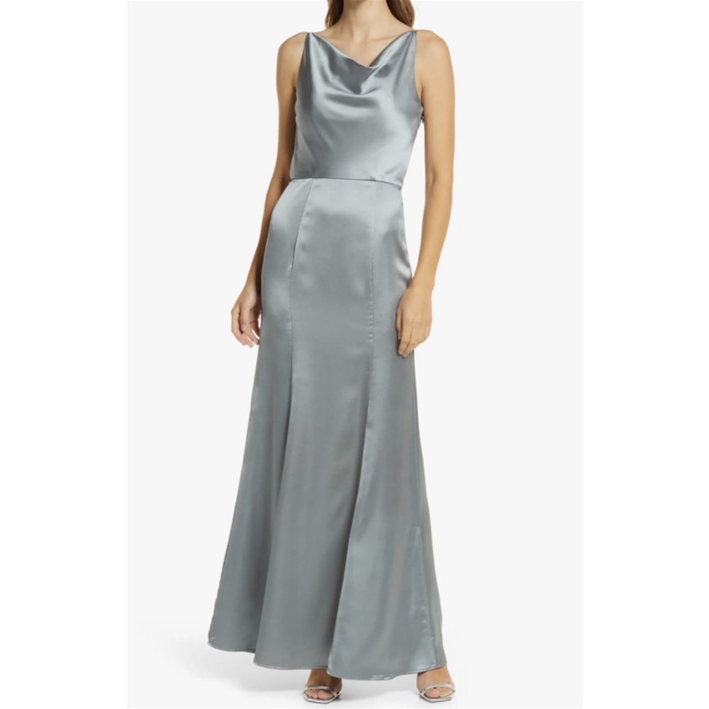 Chi chi London cowl neck gown